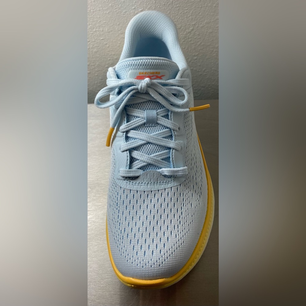 SKECHERS… WOMENS SUMMIT PLUS
BLUE AND YELLOW SNEAKERS - Picture 13 of 16
